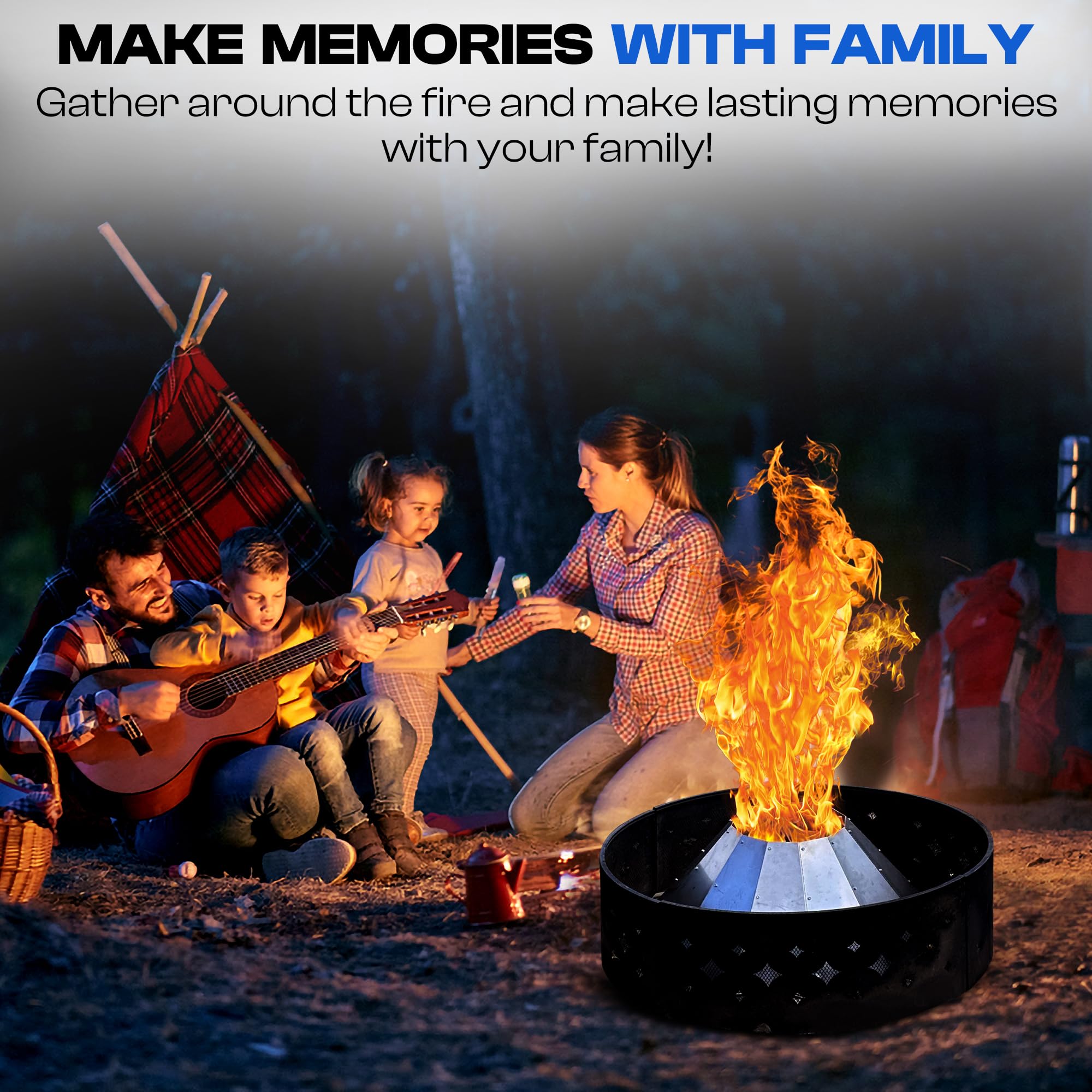 Amazon.com: Tjernlund Logi Fire Pit Flame Enhancer for Show